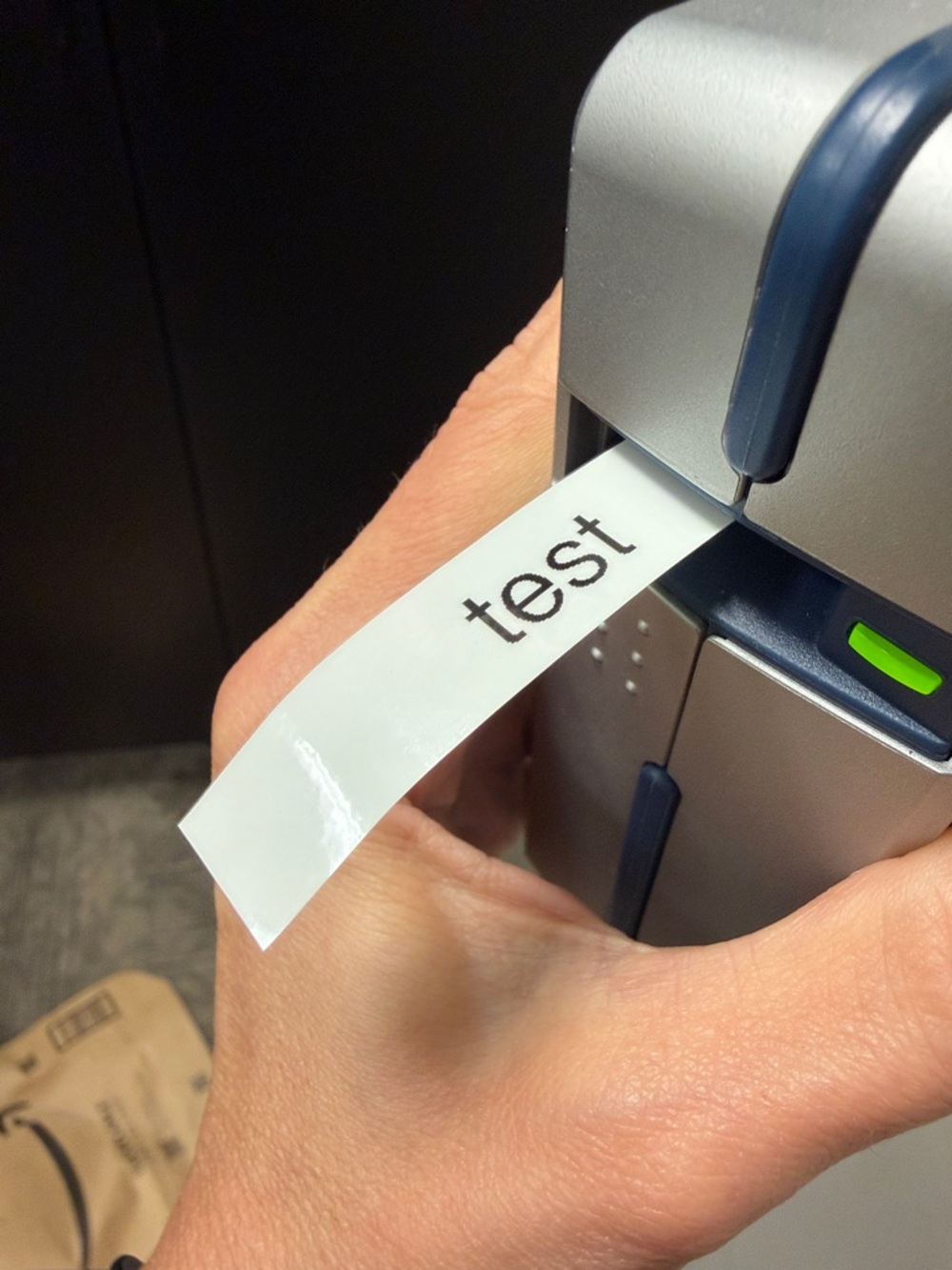 Brother P-touch PT-18R Label Maker in Gray and Blue - Picture 6 of 6
